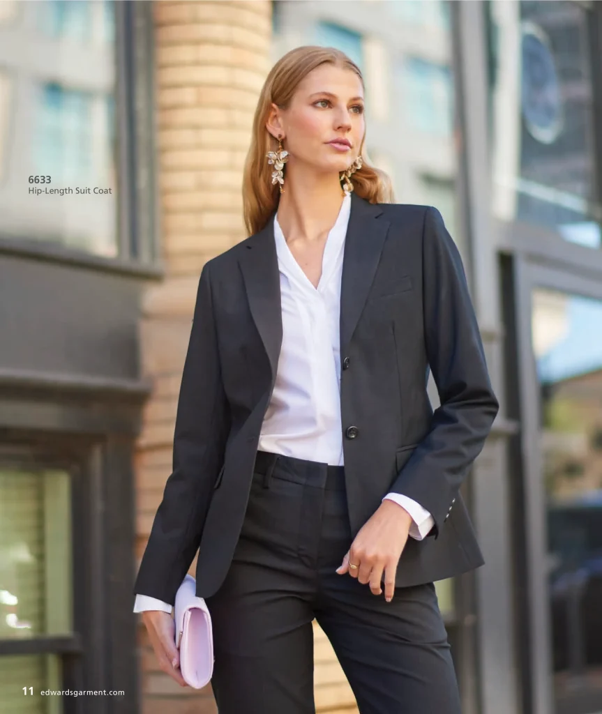 Edwards ladies’ hip-length suit coat 6633