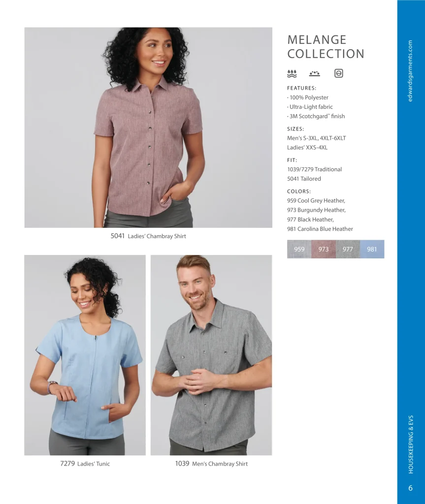 Edwards Melange Collection: 5041, 7279 and 1039