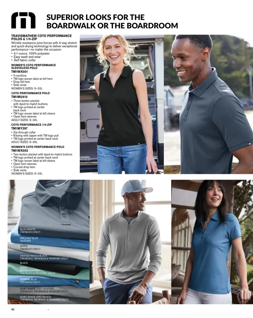 Essentials TravisMathew Coto Performance Polos