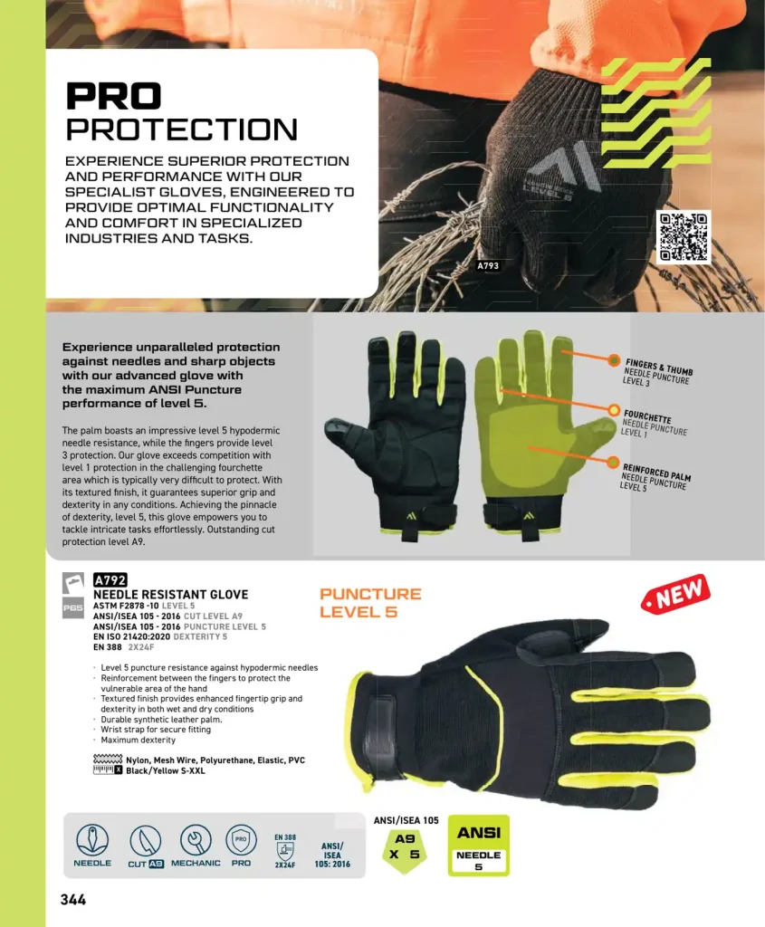 Portwest Portwest Cut-Resistant & Specialty Protection Gloves catalog page 22